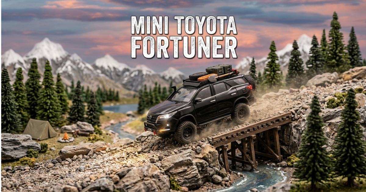mini toyota fortuner for drive