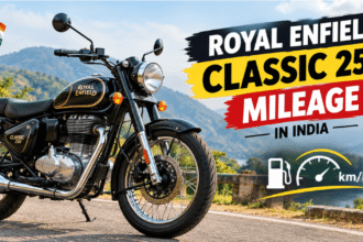 Royal Enfield Classic 250 Mileage tested on highway