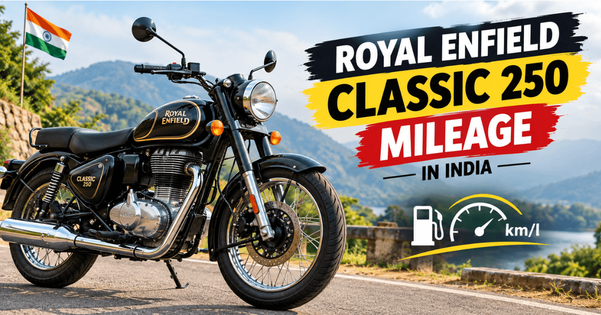 Royal Enfield Classic 250 Mileage tested on highway