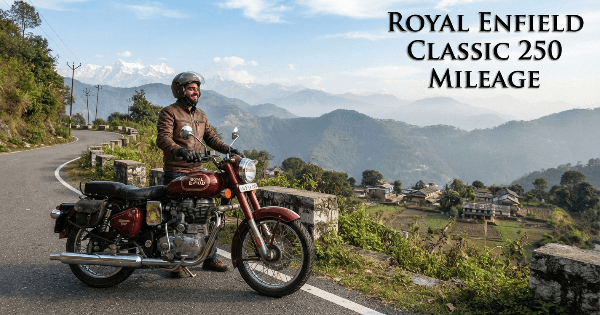 Royal Enfield Classic 250 Mileage review riding city roads