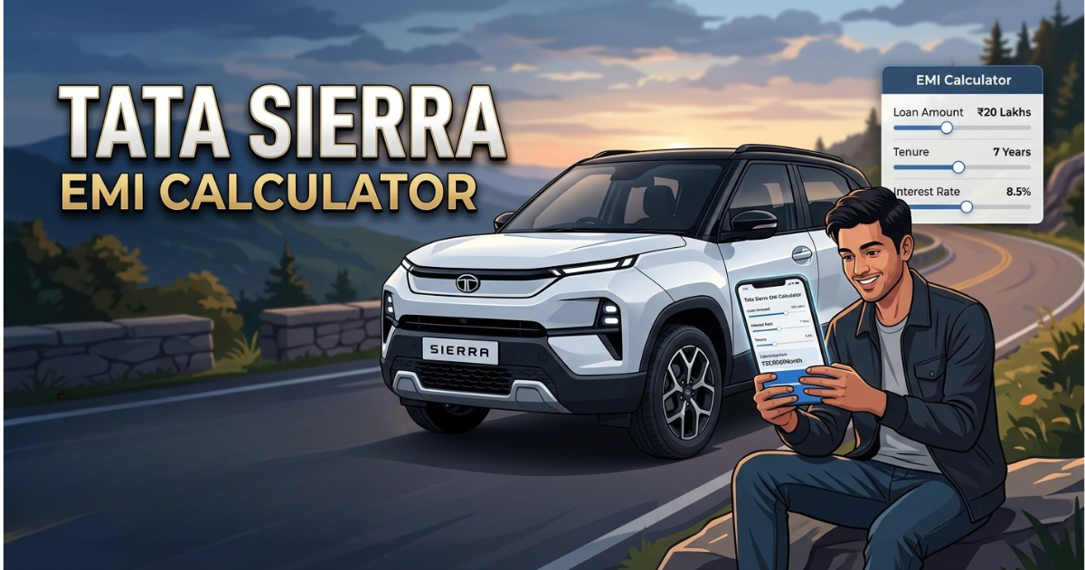 tata sierra emi calculator plan your monthly EMI