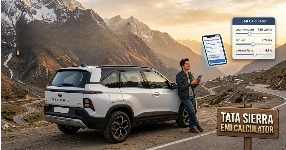 tata sierra emi calculator plan your monthly budget