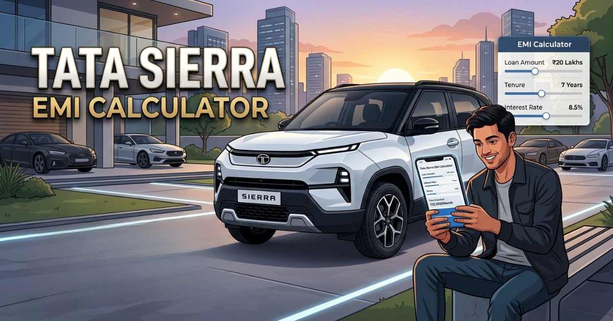 tata sierra emi calculator for planning budget