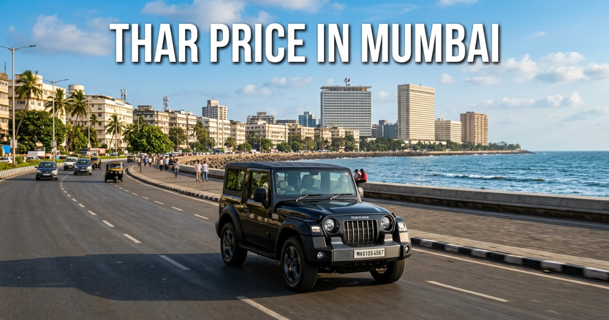 thar price in mumbai for rugged reputation