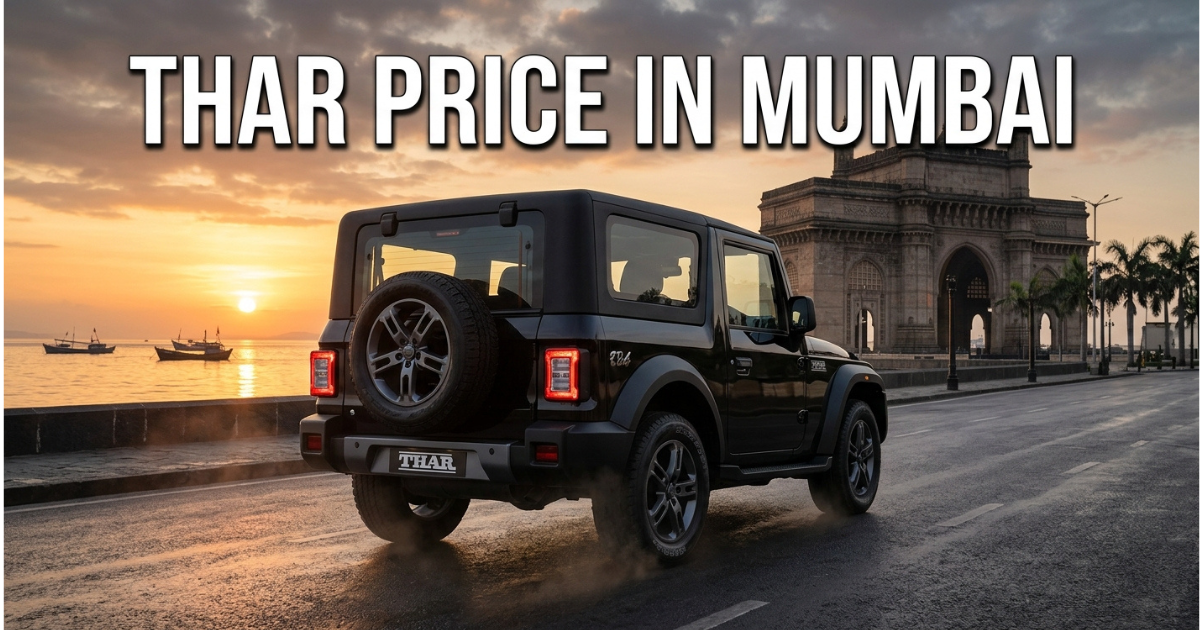thar price in mumbai for drive