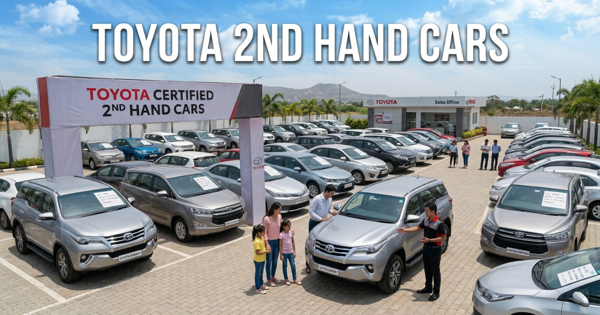 toyota 2nd hand cars with real warranty