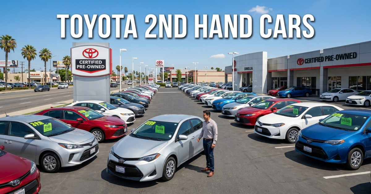 toyota 2nd hand cars for driving