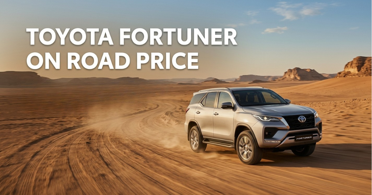 toyota fortuner on road price is one of India's most loved