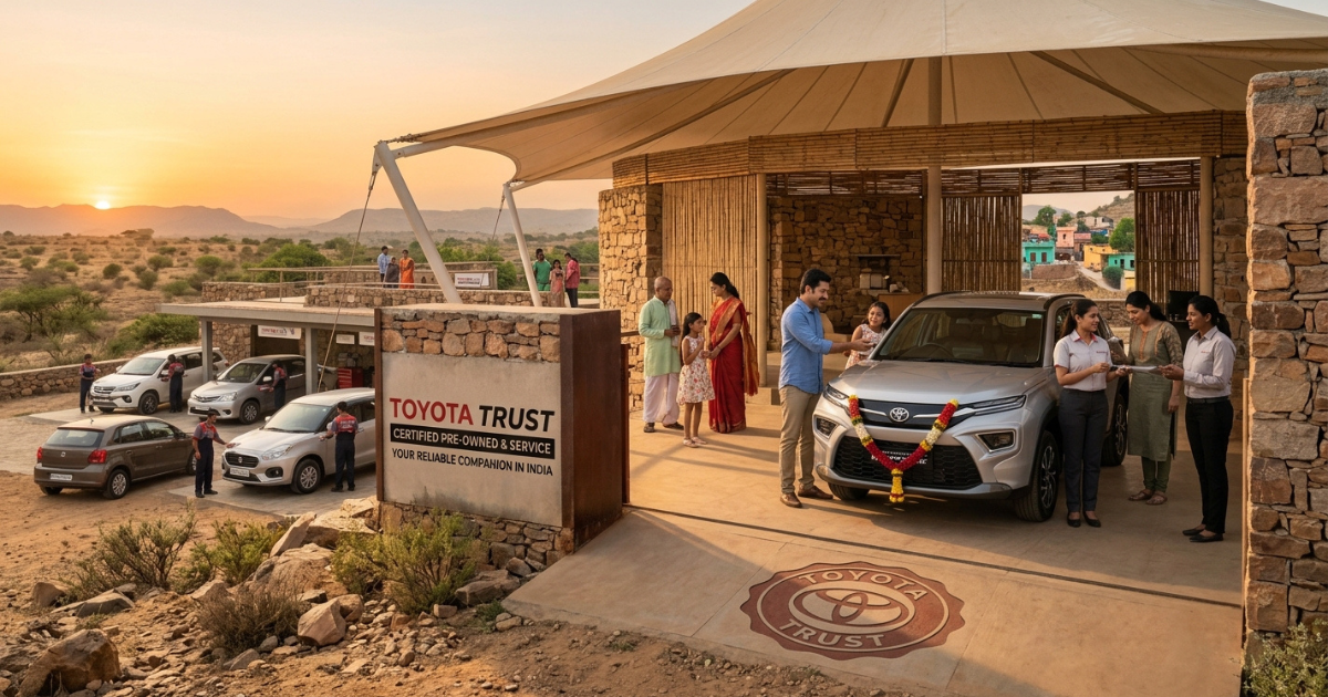 Feel confident with toyota trust backed by genuine Toyota warranty