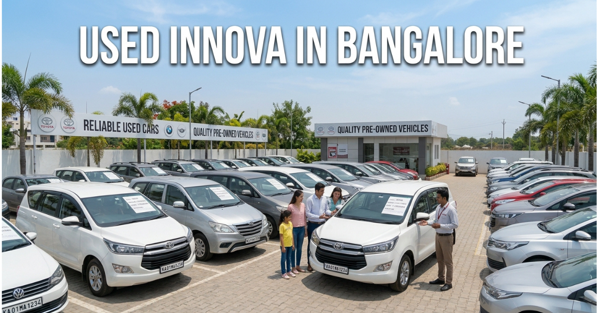 reliable used Innova in Bangalore