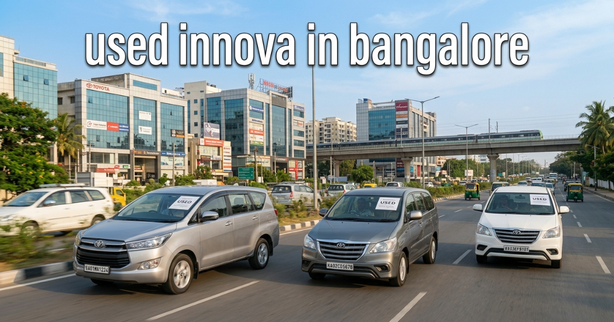 used innova in bangalore for drive