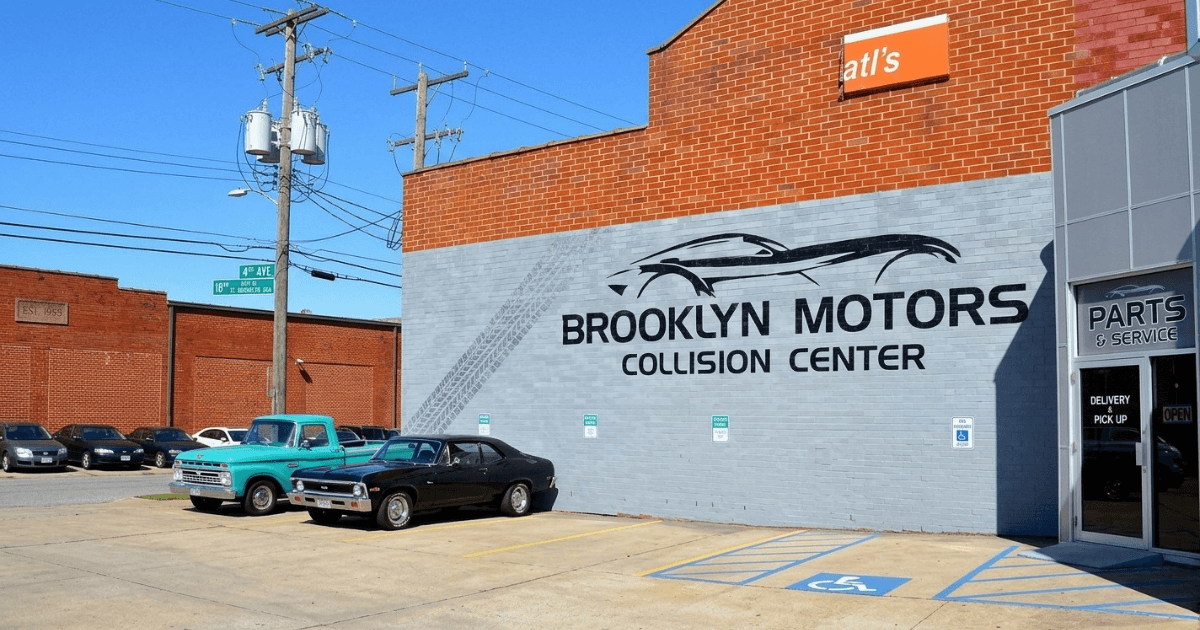 Brooklyn Motors showroom displaying new cars on sale