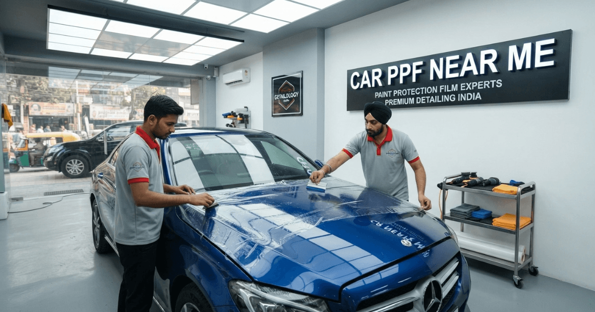 Professional car PPF near me for paint protection