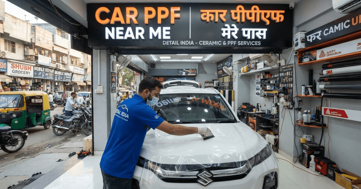 Car PPF near me installed by expert technicians