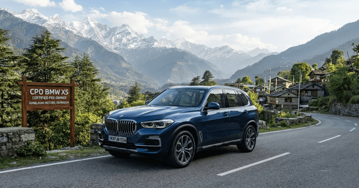 Certified pre-owned CPO BMW X5 with leather interior
