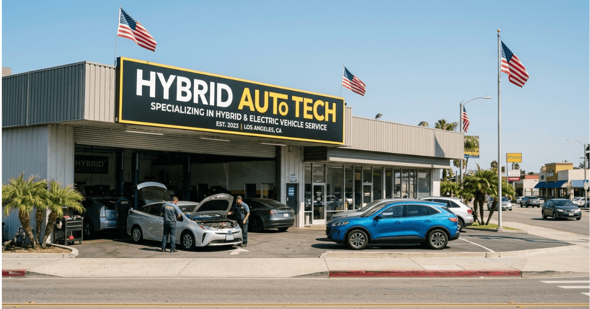 Hybrid Auto Tech engine combining electric and petrol power