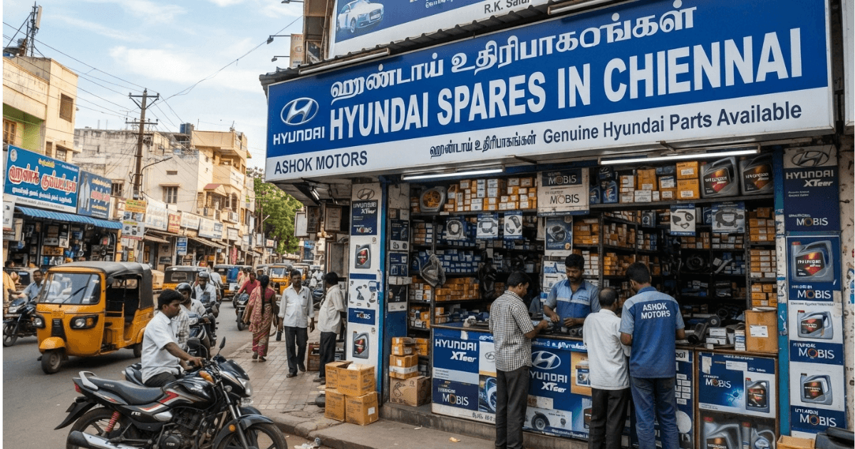 Quality Hyundai spares in Chennai with fast delivery