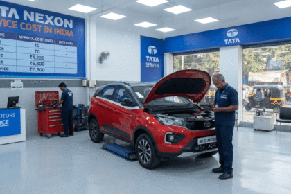 Tata Nexon Service Cost chart with maintenance prices