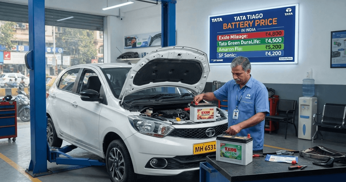 Genuine Tata Tiago battery price and replacement guide
