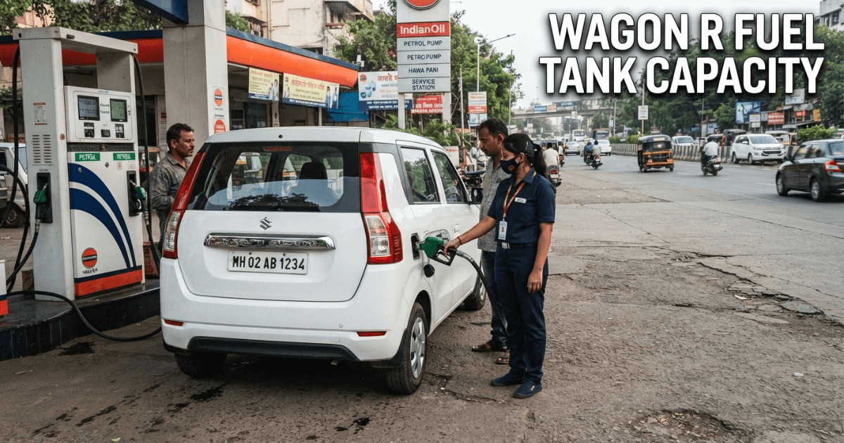 Maruti Wagon R fuel tank capacity and mileage details