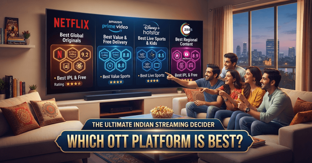 Which OTT platform is best for streaming movies